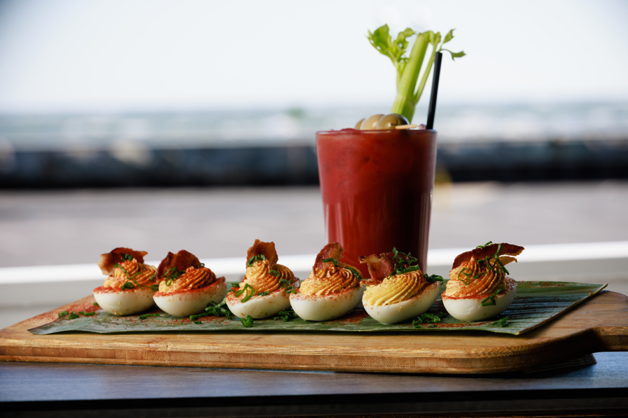 Waterfront dining on the bay at The Inlet in North Wildwood